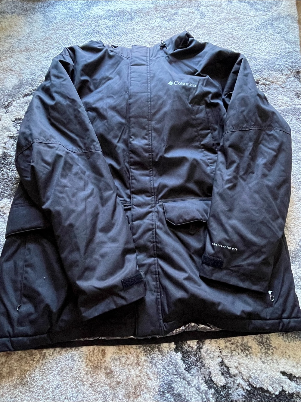 Columbia Black Men’s Omni-Heat Puffer Jacket